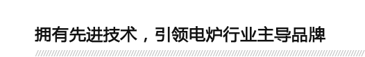 擁有先進(jìn)技術(shù)，引領(lǐng)電爐行業(yè)主導(dǎo)品牌